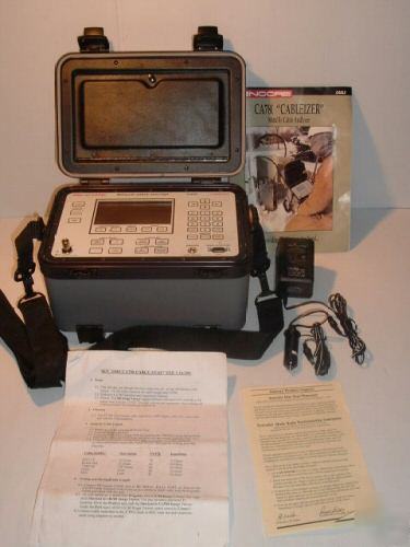 Sencore CA780 cable analyzer tester coax underground