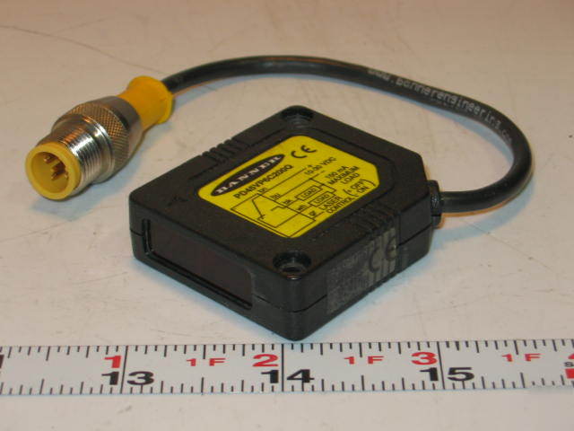 Banner picodot convergent laser sensor PD45VP6C200Q