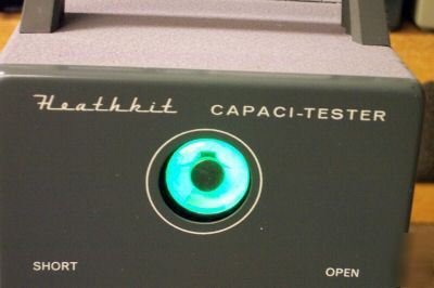 Heathkit capaci-tester ct-1 ( exceptional)