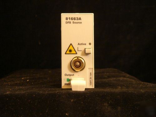 Agilent / hp 81663A laser source module