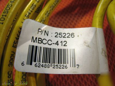 New lot 6 banner 25226 cable 4 pin qd mini fast 4 meter