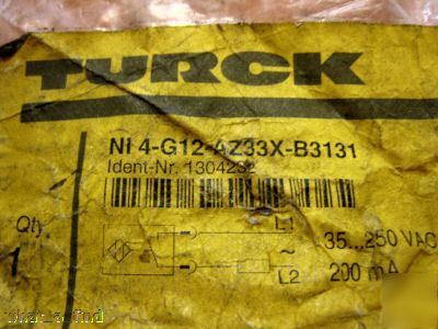 New turck NI4-G12-AZ33X-B3131 NI4G12AZ33XB3131 prox