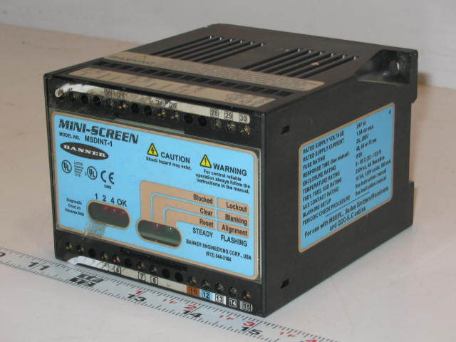 Banner mini-screen din control module msdint-1