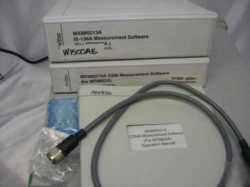 Anritsu MT8802A radio communication analyzer 3 ghz cdma