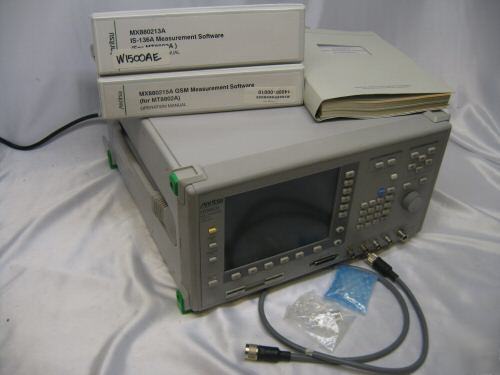 Anritsu MT8802A radio communication analyzer 3 ghz cdma