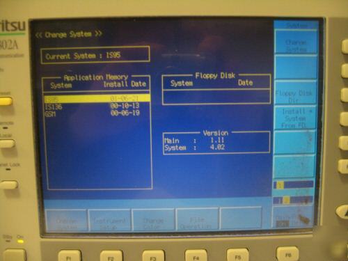 Anritsu MT8802A radio communication analyzer 3 ghz cdma