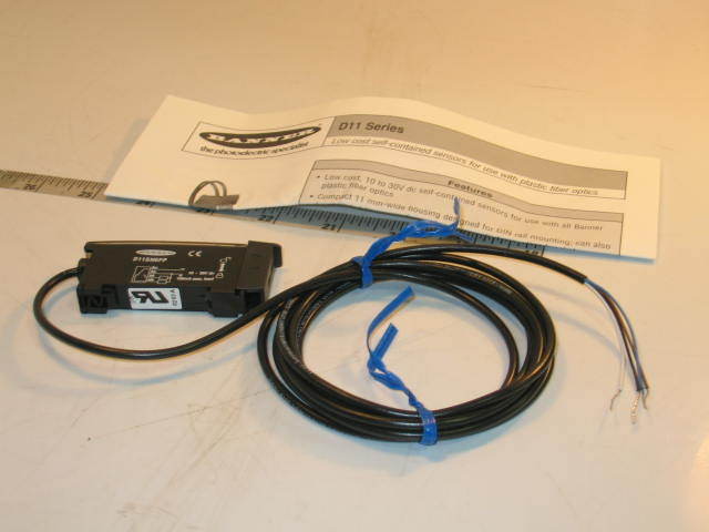 New banner D11 series photoelectric sensor D11SN6FP