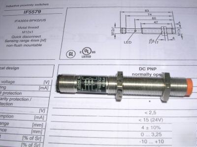 New ifm efector 100 inductive proximity switch, IF5579