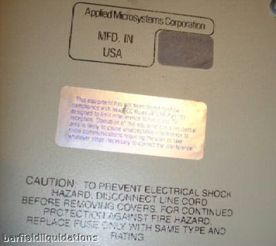 Applied microsystems corporation 750-00500-05 here