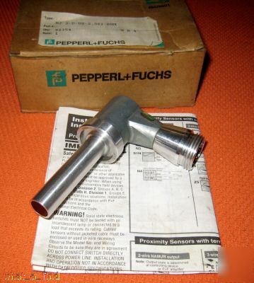 New pepperl & fuchs NJ2-d-us-2.062-bhm proximity 