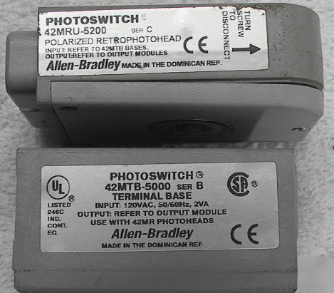 Ab 42MRU-5200 & 42MTB-5000 polarized retrophotohead+bas