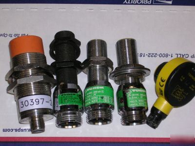 Lot of turck proximity sensors