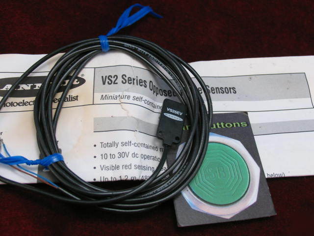 VS25EV banner VS2 opposed mode sensor 2M cable 55401
